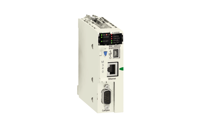 Procesorius CANopen Ethernet 1024DI/DO 256AI/AO M340 Modicon - SCHNEIDER ELECTRIC