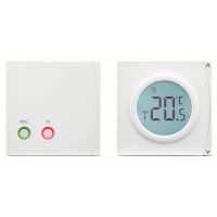 Reguliatorius patalpos su ekranu ir radijo bangų perdavimu RET2000B-RF + RX1-S - DANFOSS