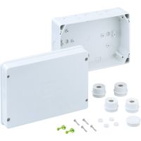 Dėžutė v/t [256x171x106] IP54 tuščia pilka duroplastas be halogenų WK250-L - SPELSBERG