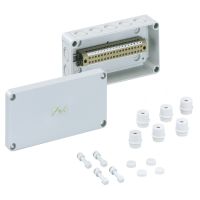 Dėžutė v/t [180x94x57] IP66/IP54 iQ su gnybtais 22x4mm2 pilka atspari UV be halogenų RKKi 4/22-22x4 - SPELSBERG