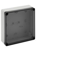 Dėžutė v/t [182x180x63] IP66 tuščia skaidrus dangtelis be vietų sandarikliams TKPS1818-6f-to - SPELSBERG