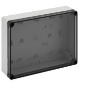 Dėžutė v/t [254x180x63] IP66 tuščia skaidrus dangtelis be vietų sandarikliams TKPS2518-6f-to - SPELSBERG