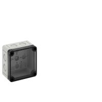 Dėžutė v/t [94x94x57] IP66 tuščia pilka skaidrus dangtelis be halogenų TKPS99-6-tm - SPELSBERG