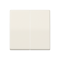 Klavišas dvigubam jungikliui dramblio kaulo spalvos be rėmėlio AS 500 - JUNG