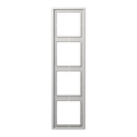 Rėmelis keturgubas šviesiai pilkas LS - JUNG