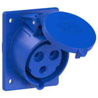 Lizdas CEE į/l 3P 32A 230V 6h IP44 [80x97] - PCE