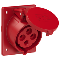 Lizdas CEE į/l 4P 32A 400V 6h IP44 [80x97] - PCE