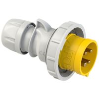Kištukas CEE a/k 4P 16A 110V IP67 geltonas SHARK - PCE