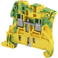 Gnybtas 4mm2/5.2mm geltonai žalias ant bėgelio ZS4-PE - ENTRELEC