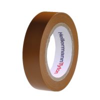 Izoliacija 15mmx10m ruda HelatapeFlex15 [pak. po 10 vnt.] - HELLERMANN TYTON