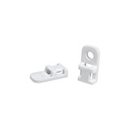 Laikiklis dirželiui 20.5x10.2mm prisukamas M4 baltas CTAM1 [pak. po 100 vnt.] - HELLERMANN TYTON