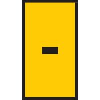 Markiruotė "-" laidui užspaudžiama 0.15-0.75mm2 WIC0 [pak. po 200 vnt.] - HELLERMANN TYTON