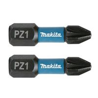 Antgalis sukimo PZ1x25mm IMPACT BLACK [pak. po 2 vnt.] - MAKITA