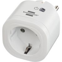 Adapteris kištukas/lizdas SCHUKO WiFi 3000W baltas XS01 - BRENNENSTUHL