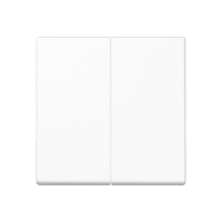 Klavišas dvigubam jungikliui baltas A - JUNG