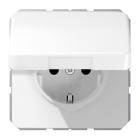 Lizdas p/t su į/ž IP44 baltas CD - JUNG