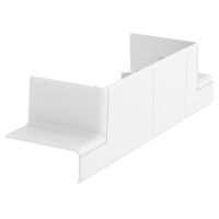 Adapteris T formos 53x130 Rapid 45-2 be halogenų baltas RAL9010 GK-TR53130RW - OBO BETTERMANN