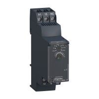 Relė laiko modulinė 0.05s-300s 1co 24-240V AC/DC RE22 Harmony - SCHNEIDER ELECTRIC