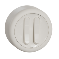 Jungiklis v/t dvigubas baltas RENOVA - SCHNEIDER ELECTRIC