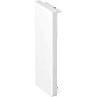 Dangtelis galinis kanalui 75x55 baltos splavos RAL9003 OptiLine 45 - SCHNEIDER ELECTRIC