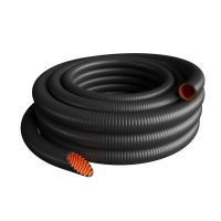 Vamzdis gofruotas D32 750N/5cm juodas be halogenų EVOEL FMs-UV-0H-SMART [50m] - EVOPIPES