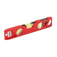 Lygmatis aliumininis 250mm 19x45mm su 2 magnetais, sunkiojo tipo PROFESSIONAL - CIMCO