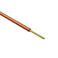 Laidas H05V-U 1mm2 300/500V rudas [Ritė po 100m] - NKT