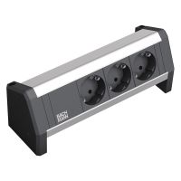 Lizdų blokas v/t SCHUKO 3x230V, GST18 jungtis DESK1 - BACHMANN