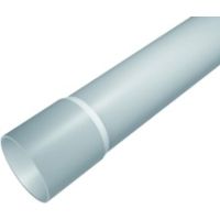 Vamzdis tiesus D20/18.3 320N/5cm pilkas EVOEL SL [3m] - EVOPIPES