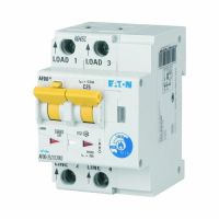 Relė srovės nuotėkio AFDD 2P 25A C 30mA su automatu A-tipas AFDD-25/2/C/003-A - EATON