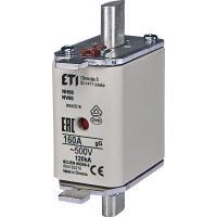 Saugiklis 160A gG 500V AC NH00 - ETI