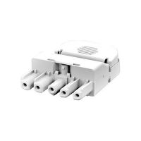 Lizdas kabeliui baltas 1602-VCB-M - NORTHCLIFFE