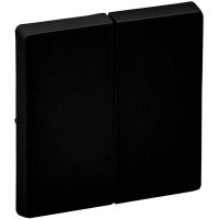 Klavišas dvigubam jungikliui juodos matinės spalvos VALENA LIFE - LEGRAND