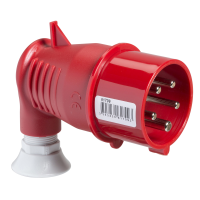 Kištukas CEE a/k 5P 32A 400V IP44 6h 90 laipsnių PratiKa - SCHNEIDER ELECTRIC