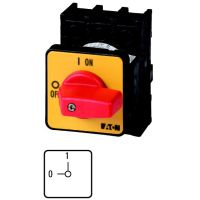 Jungiklis saugumo 3P 25A 11kW (AC23) į skydą raudona rankena P1-25/E-RT - EATON
