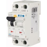 Relė srovės nuotėkio RCBO 2P 13A C 30mA su automatu A-tipas FRBDM-C13/1N/003-G/A - EATON