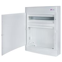 Skydelis v/t 36 modulių IP40 baltos durys ECT3x18PO MEDIA-MOD/EMPTY - ETI