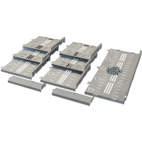 Sienelė skiriamoji 200x400mm modulinė XLACB02- EATON