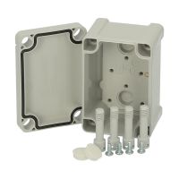 Dėžutė v/t [95x65x60] IP65 tuščia pilkos spalvos TA090706 - FIBOX