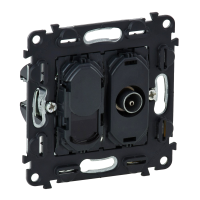 Lizdas p/t TV+RJ45 CAT6 UTP mechanizmas VALENA ALLURE - LEGRAND