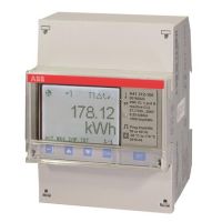 Skaitiklis elektros energijos 1F 80A tiesioginis 4 tarifai MID Modbus 4 modulių Silver A41 312-100 - ABB