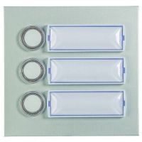 Mygtukas p/t skambučiui trigubas IP20 iki 24V su pašvietimu PKPB3 / 3 - PROTEC