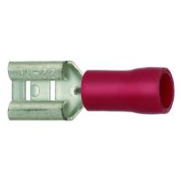 Antgalis izoliuotas 0.5-1mm2 raudonas (plokštieji lizdai 4.8x0.8) PFSHI [100] - PROTEC