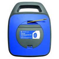 Rinkinys įtraukiklis 30m 3.0mm, geltonas su rite, kojinėmis, antgaliais, sujungikliais PKEG30 - PROTEC
