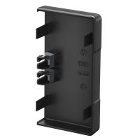 Dangtelis galinis 70x130 Rapid 80 juodas RAL9005 GK-E70130SW - OBO BETTERMANN