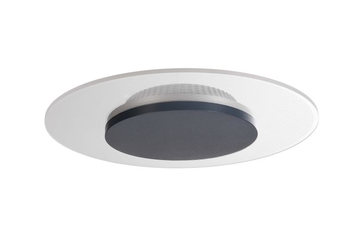 Šviestuvas v/t LED 12W 3000K 1500lm D-290mm H-42mm dimeriuojamas pilkas ZANIAH - DEKO LIGHT