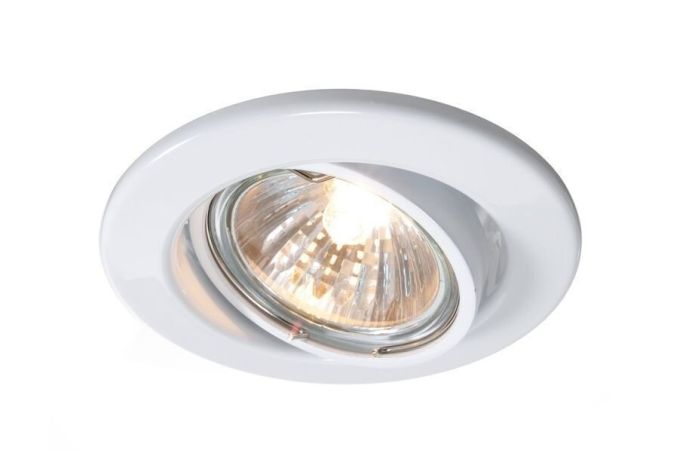 Šviestuvas į/l 1x35W GU10 D-89mm baltas CEILING BUILT-IN RING GU10 - DEKO LIGHT