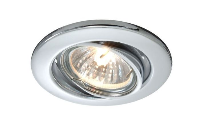 Šviestuvas į/l 1x35W GU10 D-89mm chromo spalvos CEILING BUILT-IN RING GU10 - DEKO LIGHT