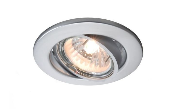 Šviestuvas į/l 1x35W GU10 D-89mm aliuminio spalvos CEILING BUILT-IN RING GU10 - DEKO LIGHT