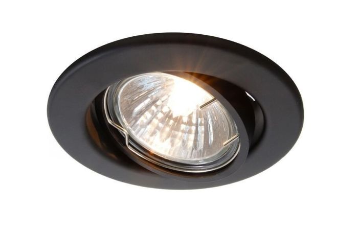 Šviestuvas į/l 1x35W GU10 D-89mm juodas CEILING BUILT-IN RING GU10 - DEKO LIGHT